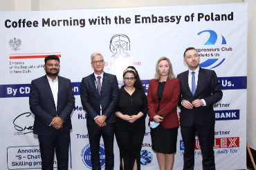 Abhijit Sir with Poland Embassy